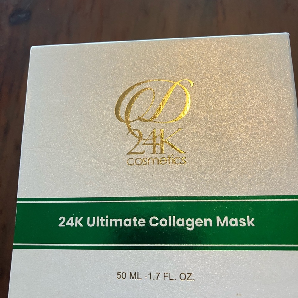Ultimate Collagen Mask - Gold and Green
